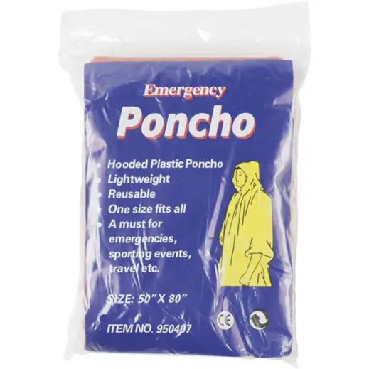 Translucent PVC Poncho Pouch
